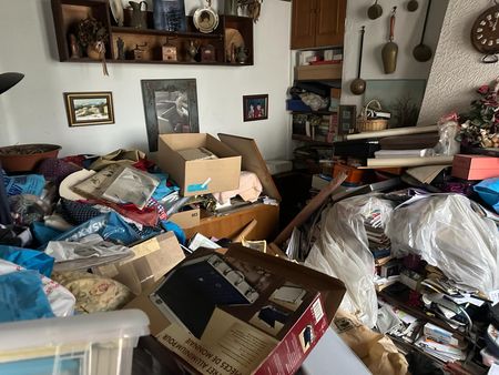 photo logement Savigny sur Orge avant debarras brocanteur