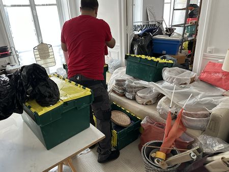 photo logement Colombes avant debarras brocanteur