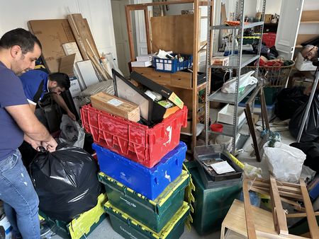 photo logement Enghien les Bains avant debarras brocanteur